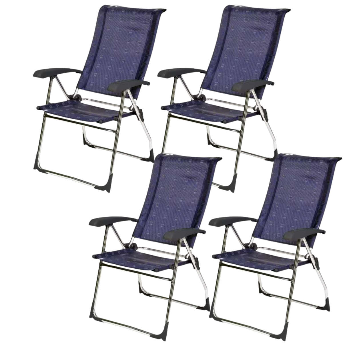 DUKDALF Stuhl Aspen blau 4er-Set - 42-01-4611.0