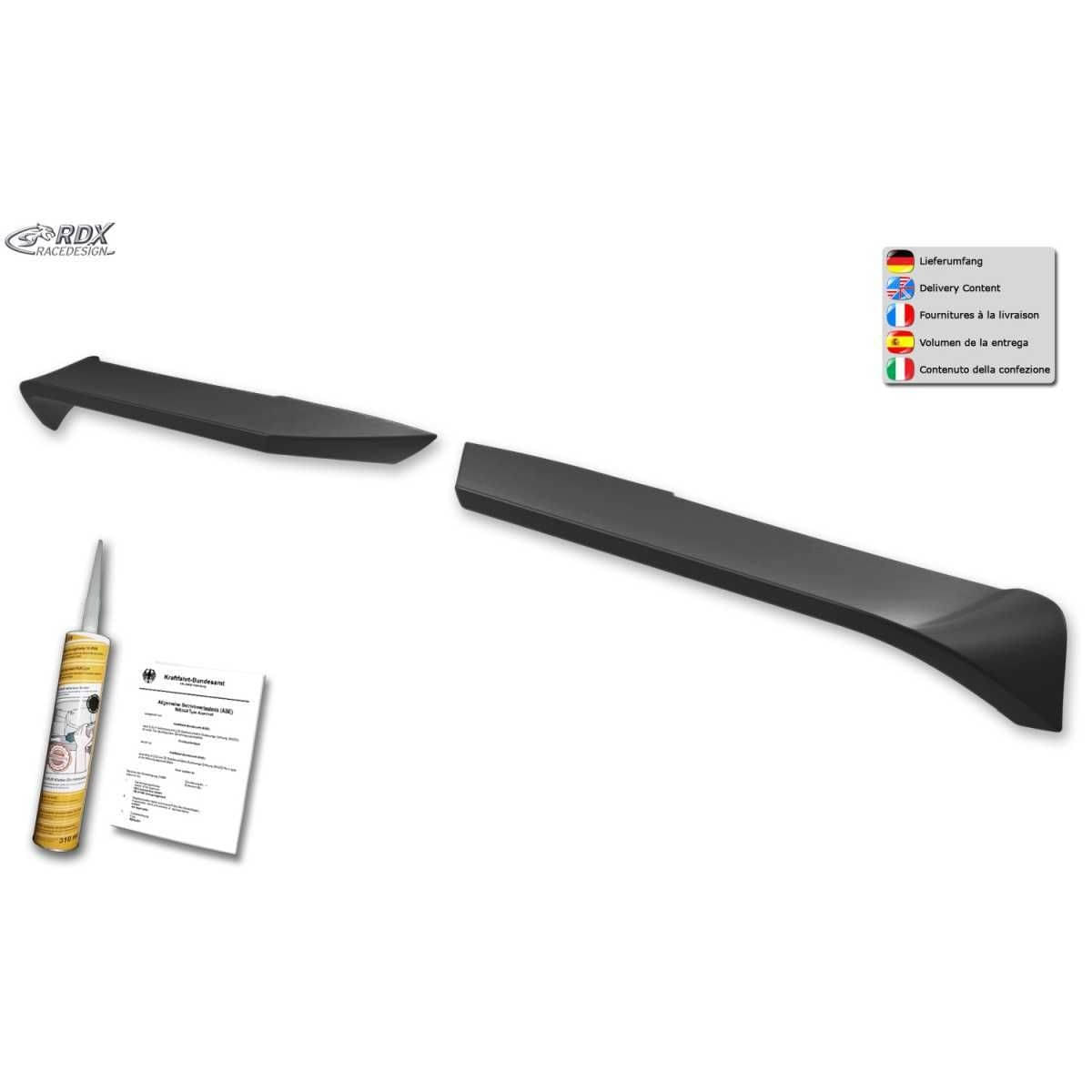 RDX Racedesign Dachspoiler fuer FORD Transit H3-Dach ab Bj. 2014 - RDDS181