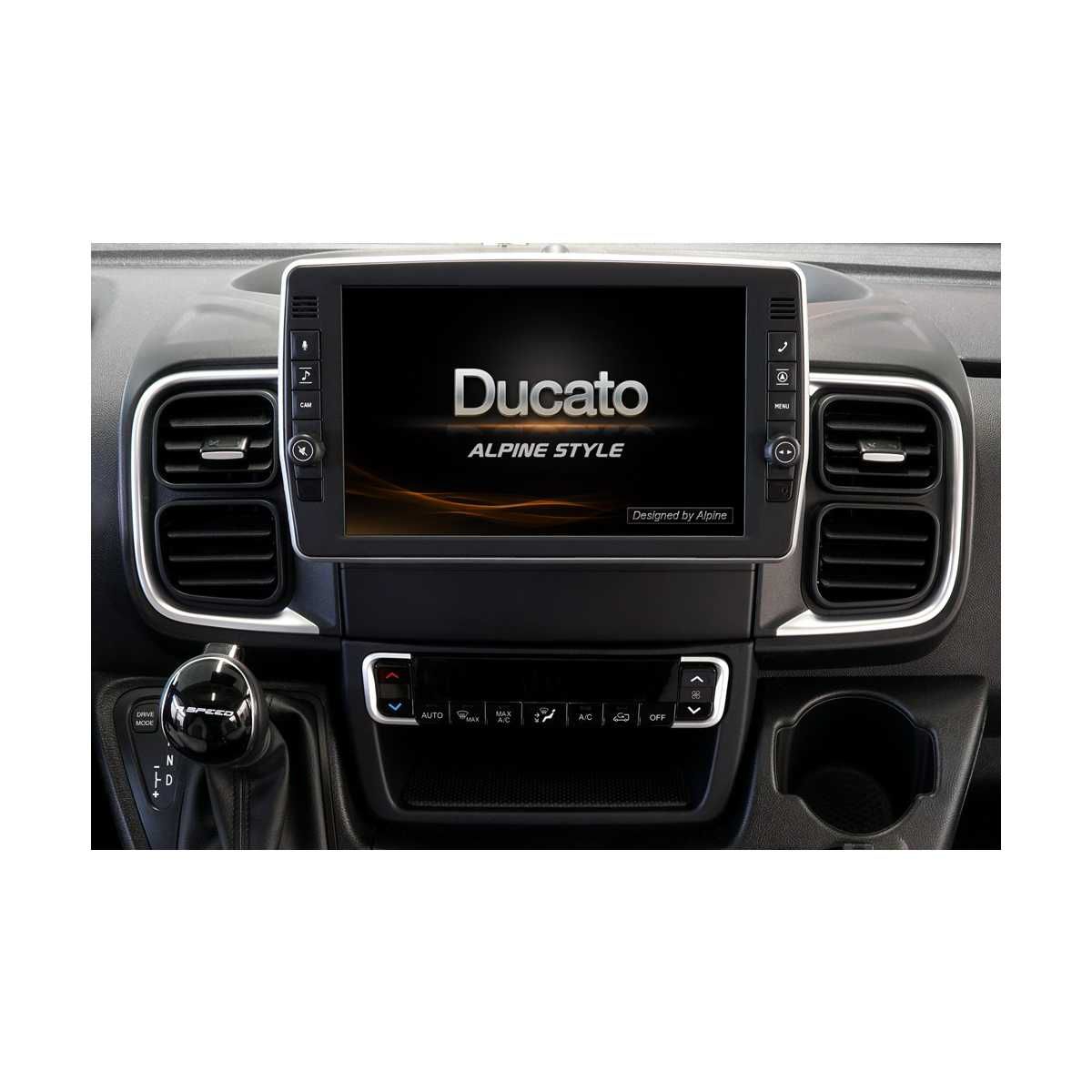 ALPINE Digital-Media-Station schwenkbar Fiat Ducato Serie 8 X903D-DU8S