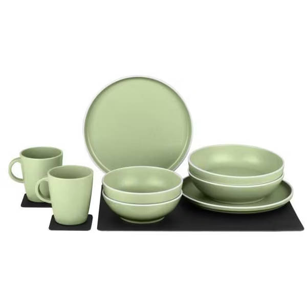 BRUNNER x SILWY DOLOMIT MAGNETIC ANTISLIP Geschirr-Set Gruen 11-tlg- - 0842050N.C43