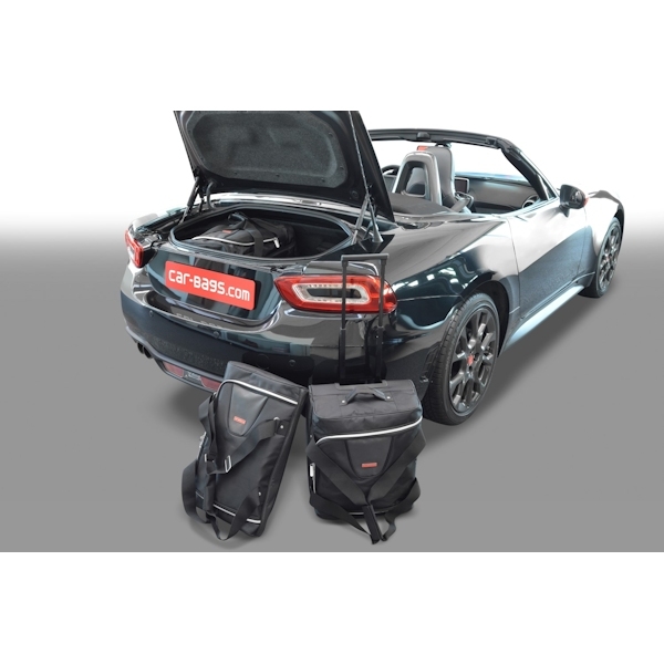 Car Bags F20401S FIAT 124 Spider Cabrio Bj- 16- Reisetaschen Set- Auf Ihr Auto massgeschneidert- Das Original