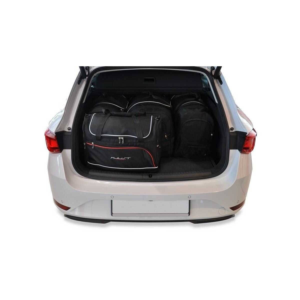 KJUST Kofferraum Taschen Set fuer SEAT LEON ST HYBRID ab Bj. 2020 5er-Set - 7036031