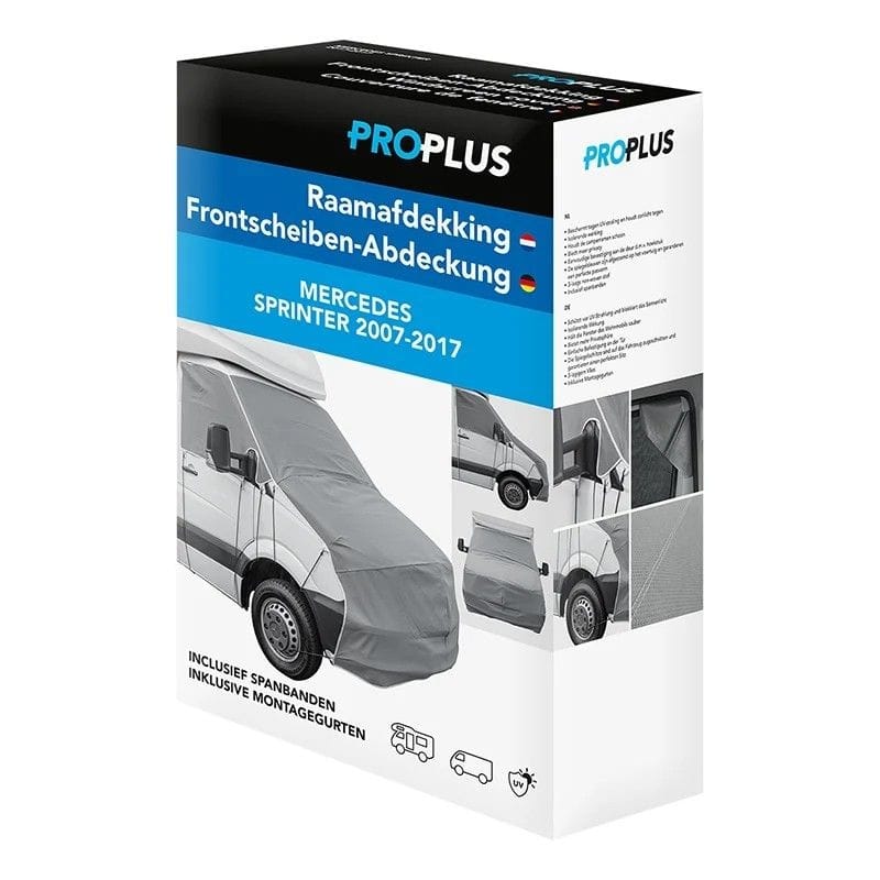 ProPlus Frontscheiben-Abdeckung -Vlies- fuer Mercedes-Benz Sprinter 2007–2017 – Thermo-Aussenabdeckung 610682V03