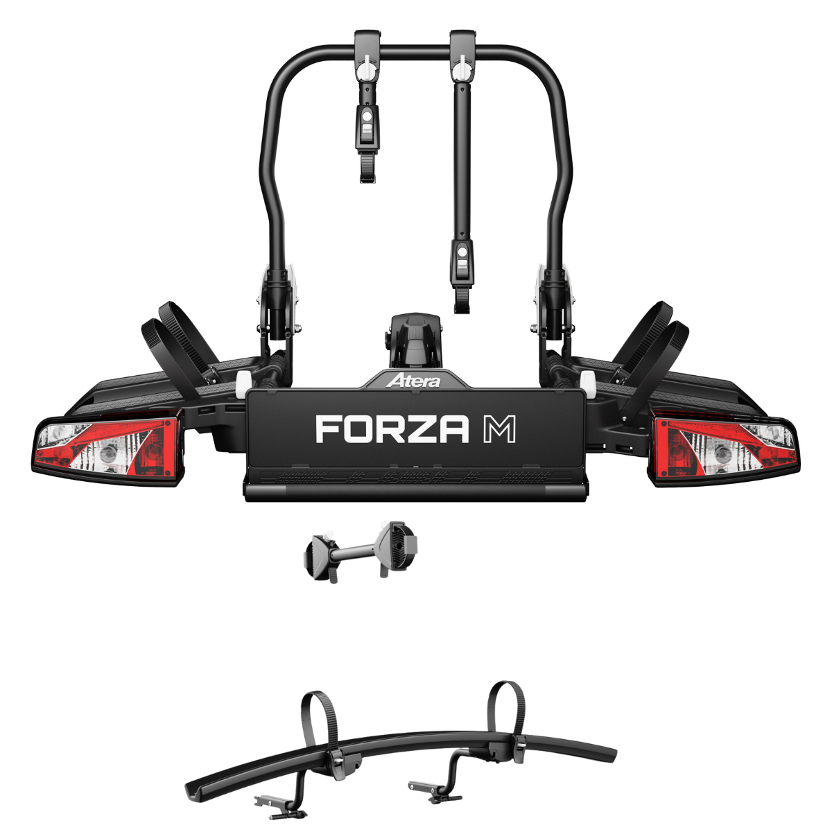 ATERA Strada Forza M Fahrradtraeger 2er 022800 faltbar fuer 3 Raeder 2-1- Fahrradtraeger fuer die Anhaengerkupplung von ATERA aus dem Allgaeu