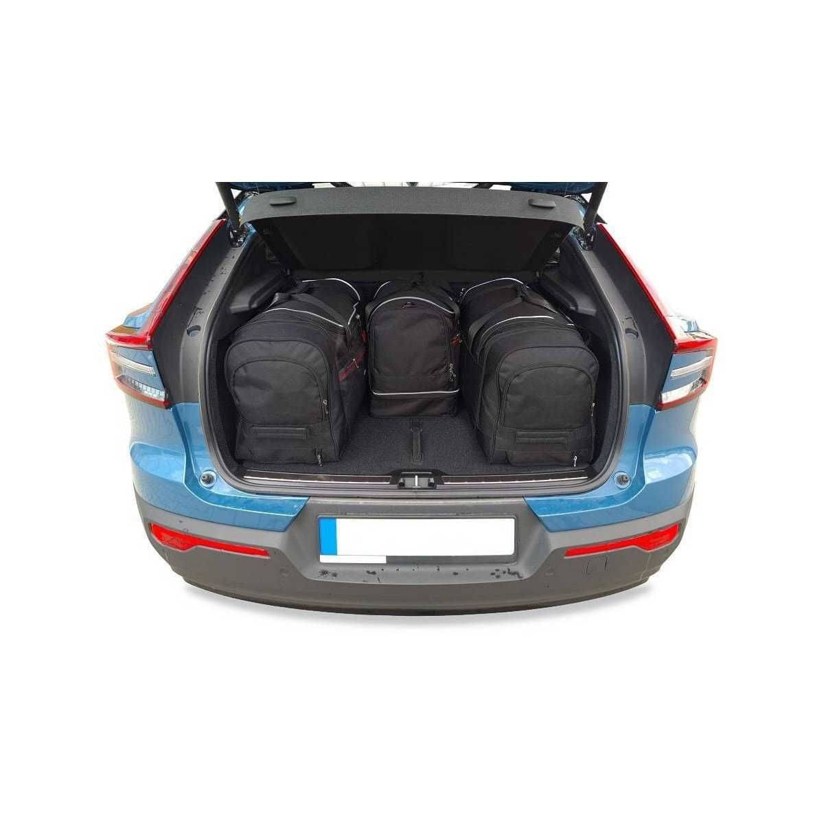 KJUST Kofferraum Taschen Set fuer VOLVO C40 EV ab Bj. 2021 4-erSet - 7042036
