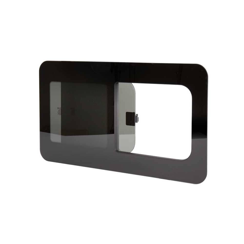 CARBEST Schiebefenster Universal 800 x 450 mm Echtglas - 31725