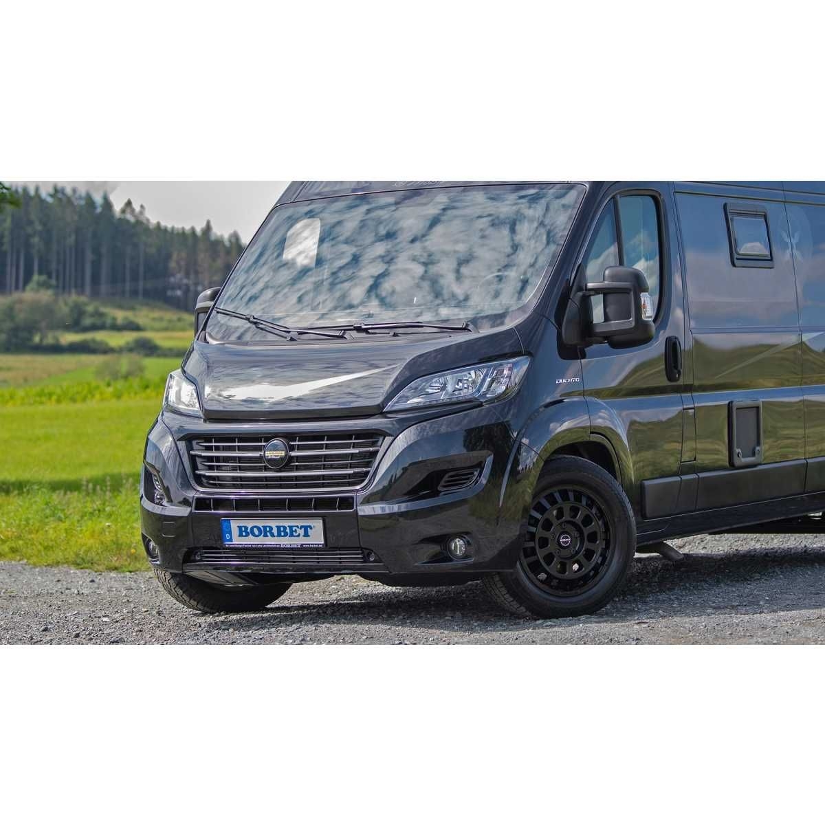 BORBET Alufelge CW7 black matt 18 Zoll fuer Fiat Ducato Heavy ab Bj. 07-2006 - CW7 75853130578-1BM