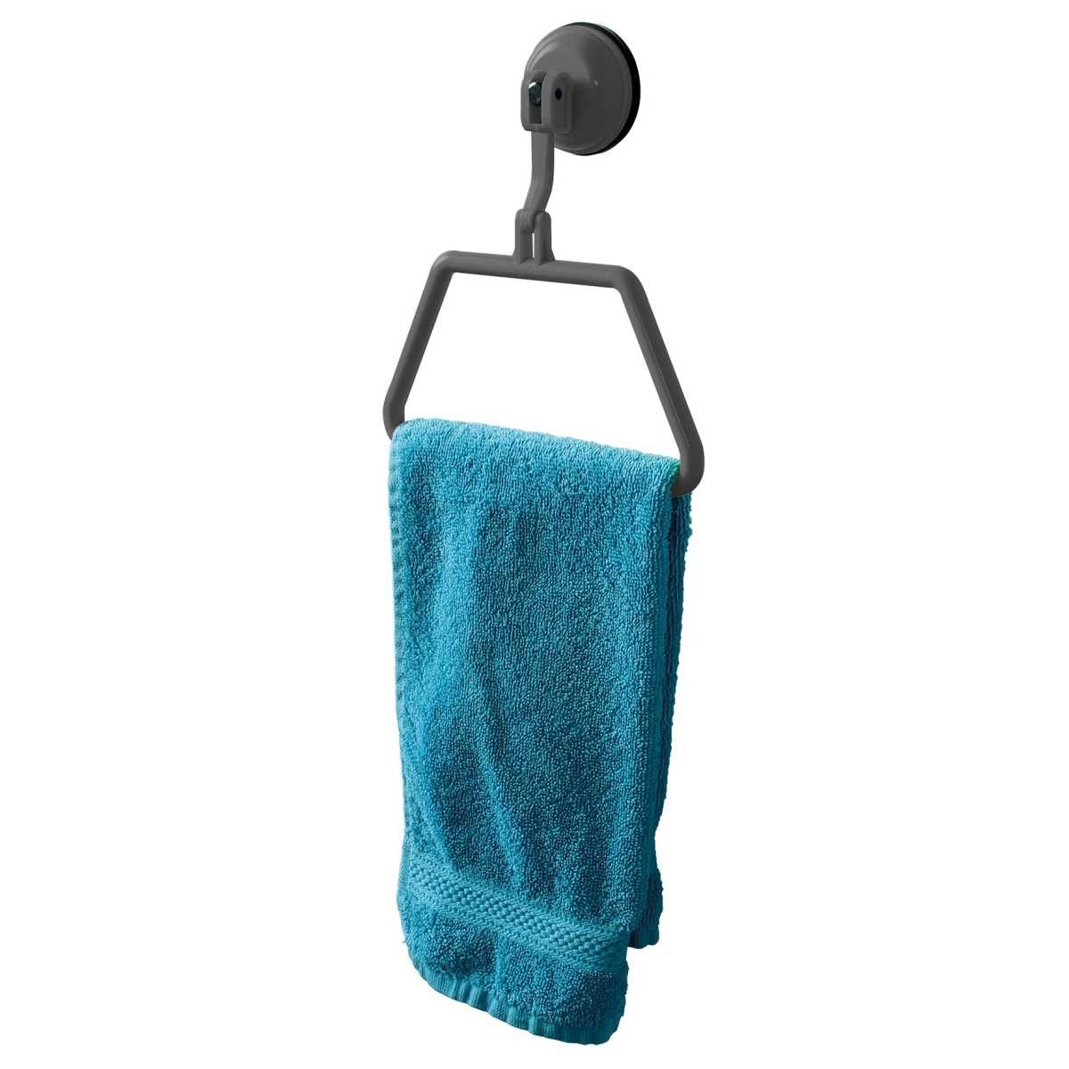 EuroTrail Handtuchhalter mit Saugnapf TOWEL HOLDER dunkelgrau - ETKW8016-0400