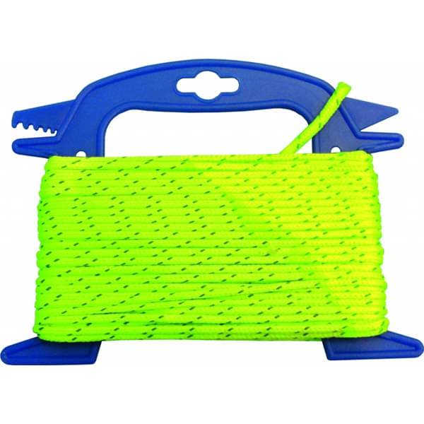 Zeltleine neongruen 4 mm- 20 m lang CAMPING PROFI Art- Nr. 109326-GBP 0-68