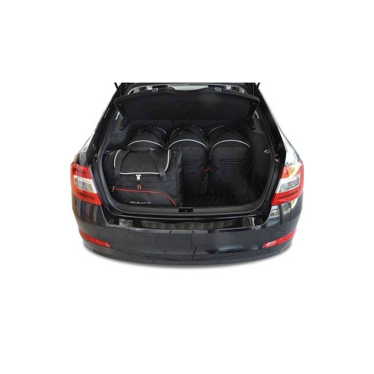 KJUST Kofferraum Taschen Set fuer SKODA OCTAVIA LIFTBACK Bj. 2013-2020 5er-Set - 7037008
