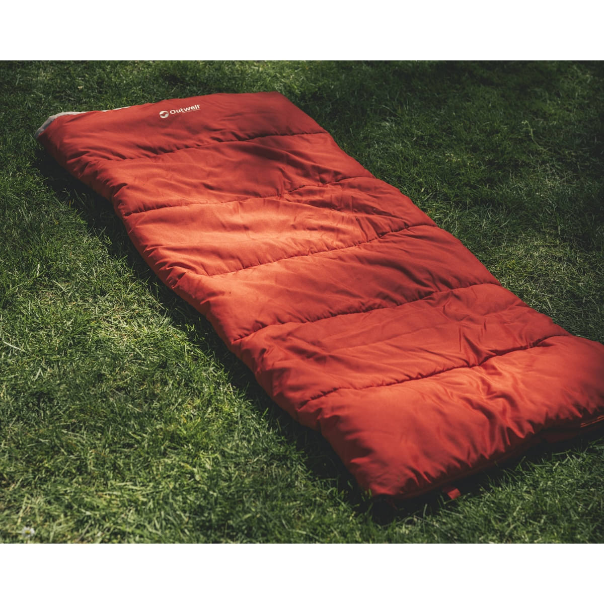 Outwell Contour Lux Red Deckenschlafsack- Zipper links- 220x85 cm - 230488