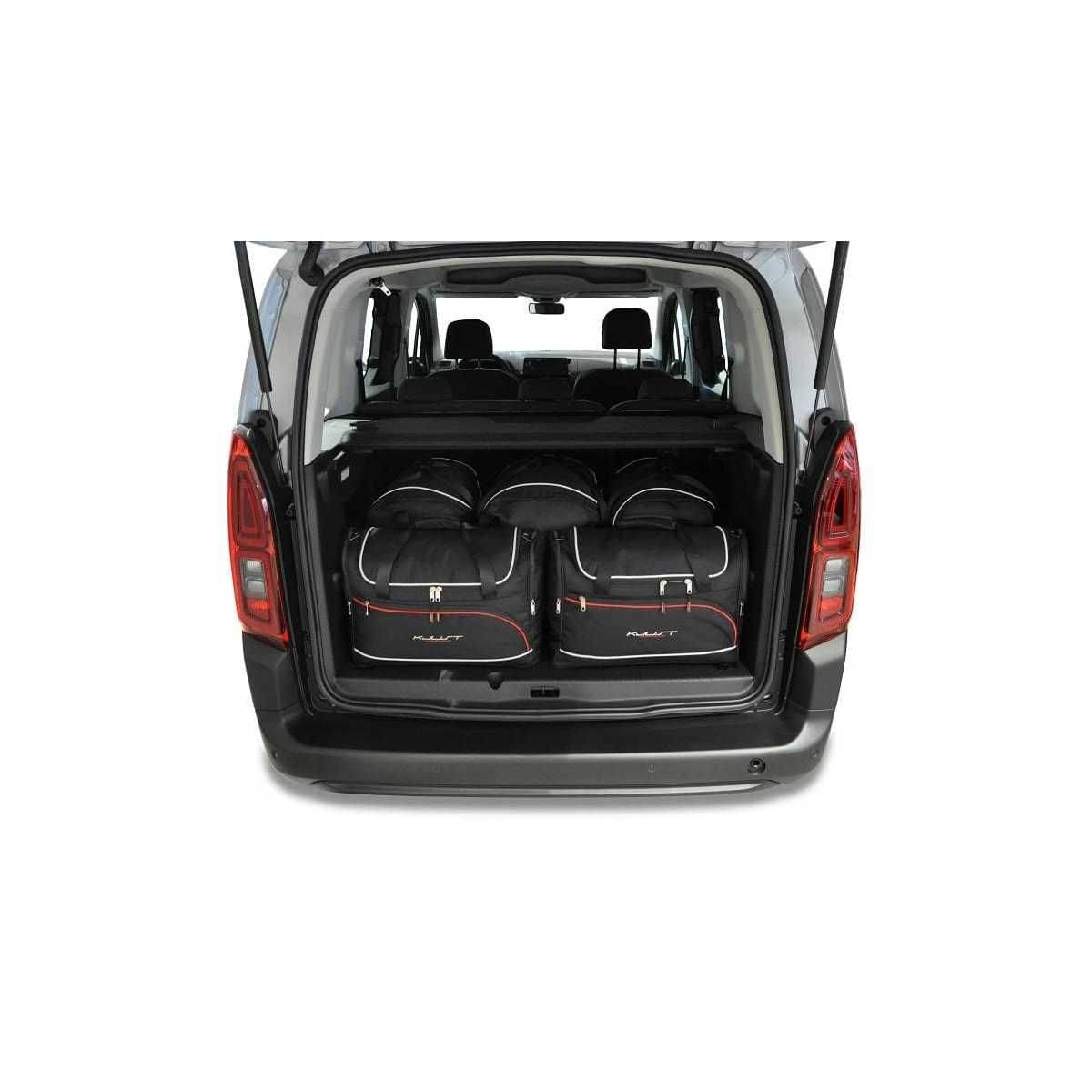 KJUST Kofferraum Taschen Set fuer TOYOTA PROACE CITY VERSO ab Bj. 2019 5er-Set - 7041048