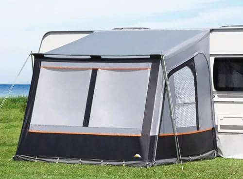 DWT Wohnwagen-Teilzelt FORTUNA II 250 x 280 cm Anbauhoehe 235 - 250 cm - 1710150