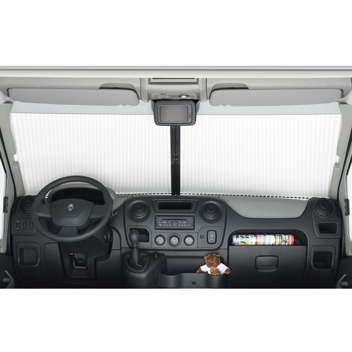 REMIS REMIfront IV Verdunklung Renault Master ab Bj. 09-19 Front mit Fahrerassistenzsystem- ohne Seitenteile - 10081809