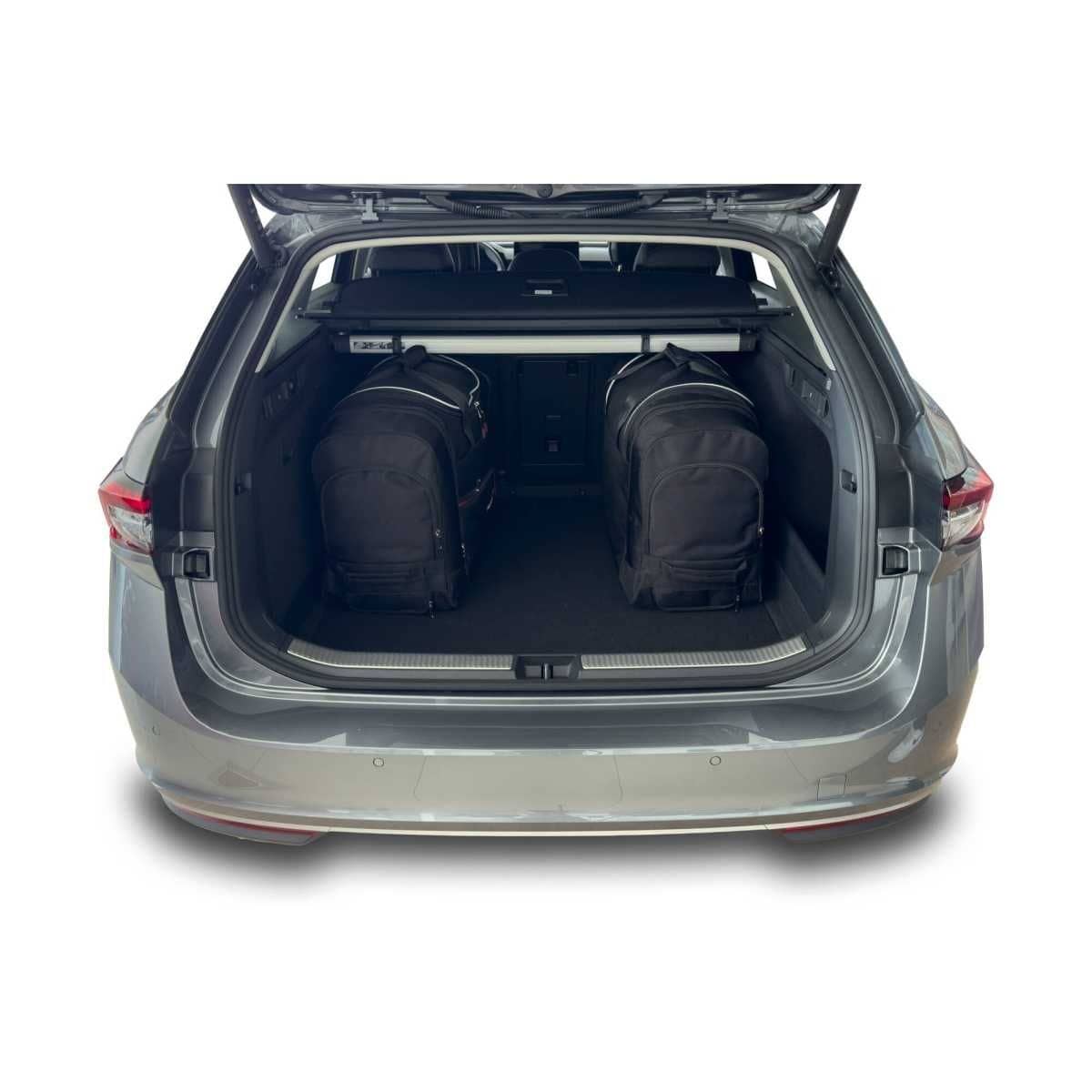 KJUST Kofferraum Taschen Set fuer SKODA SUPERB Kombi PHEV III Bj. 2019-2023 5er-Set - 7037042