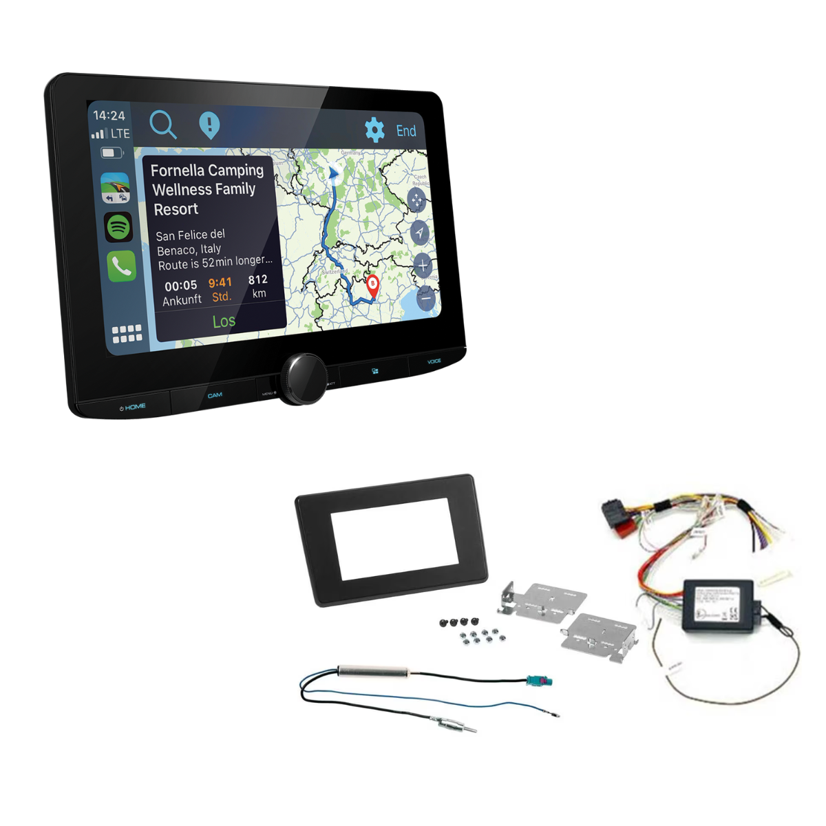 KENWOOD DMX9724XDS inkl. Installations-Kit mit LFB für Renault Master ab Bj. 2019 KENWOOD DMX9724XDS inkl- Installations-Kit mit LFB fuer Renault Master ab Bj. 2019