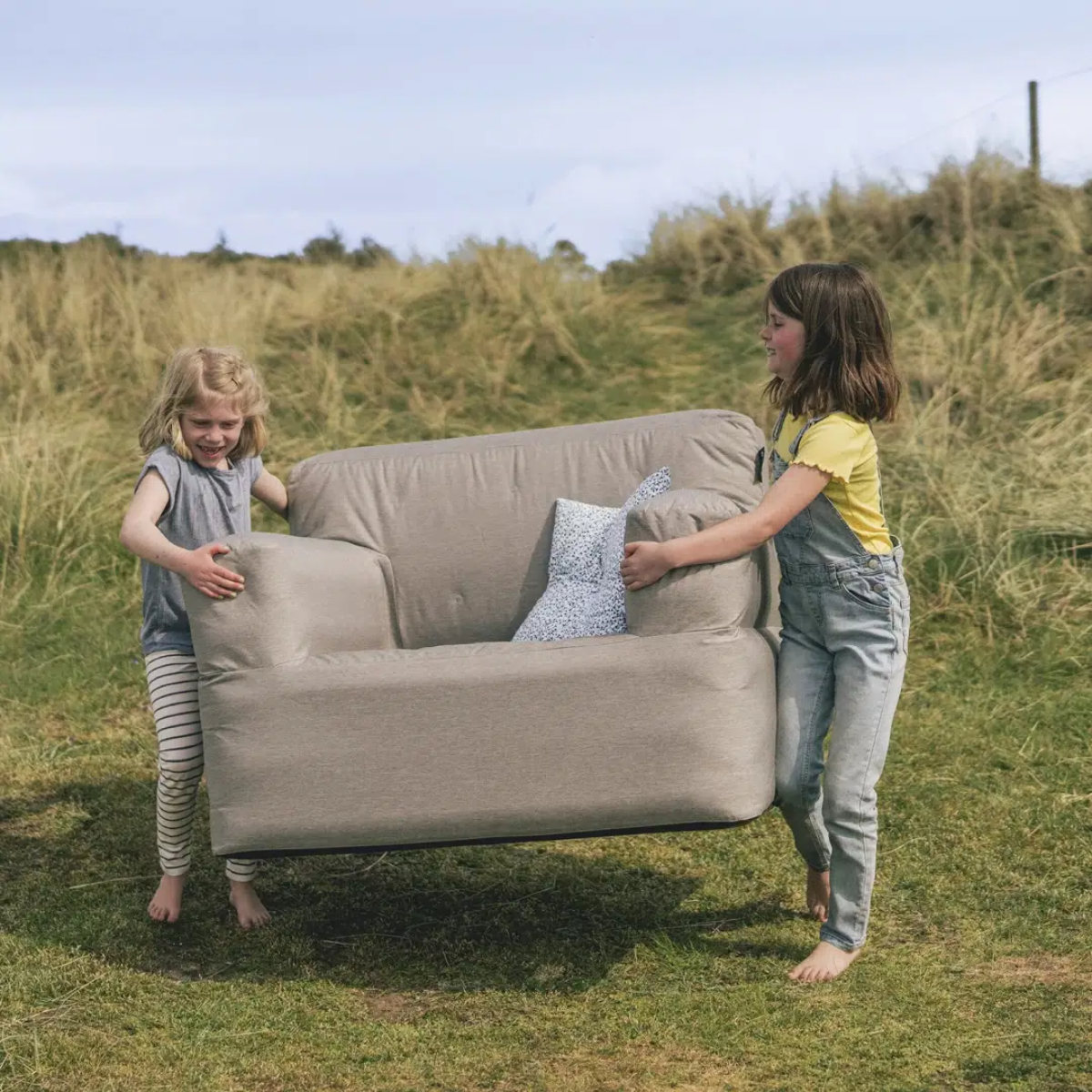 Outwell Colville Lake Aufblasbarer Sessel Light Grey - 470456