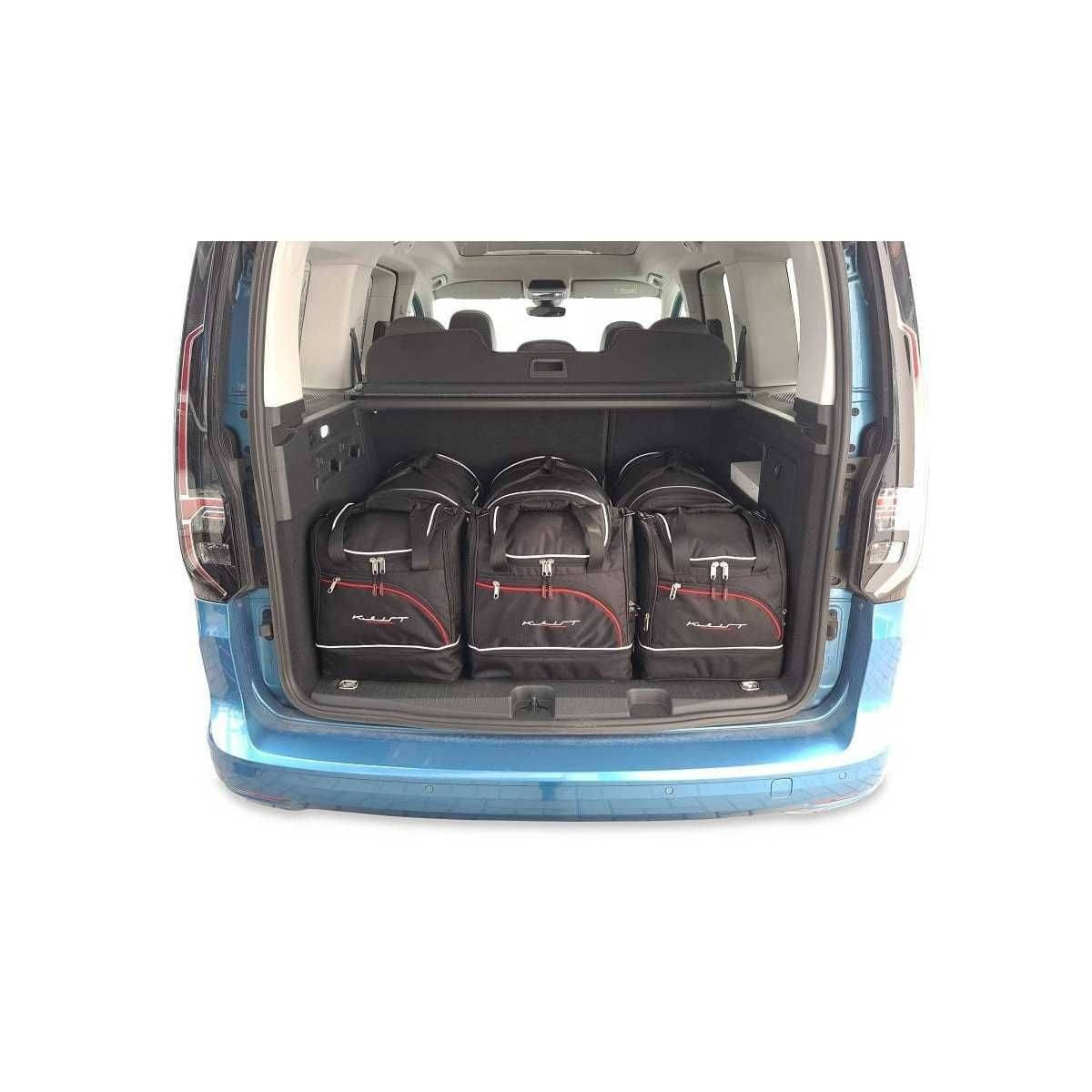 KJUST Kofferraum Taschen Set fuer VW CADDY ab Bj. 2021 9er-Set - 7043066