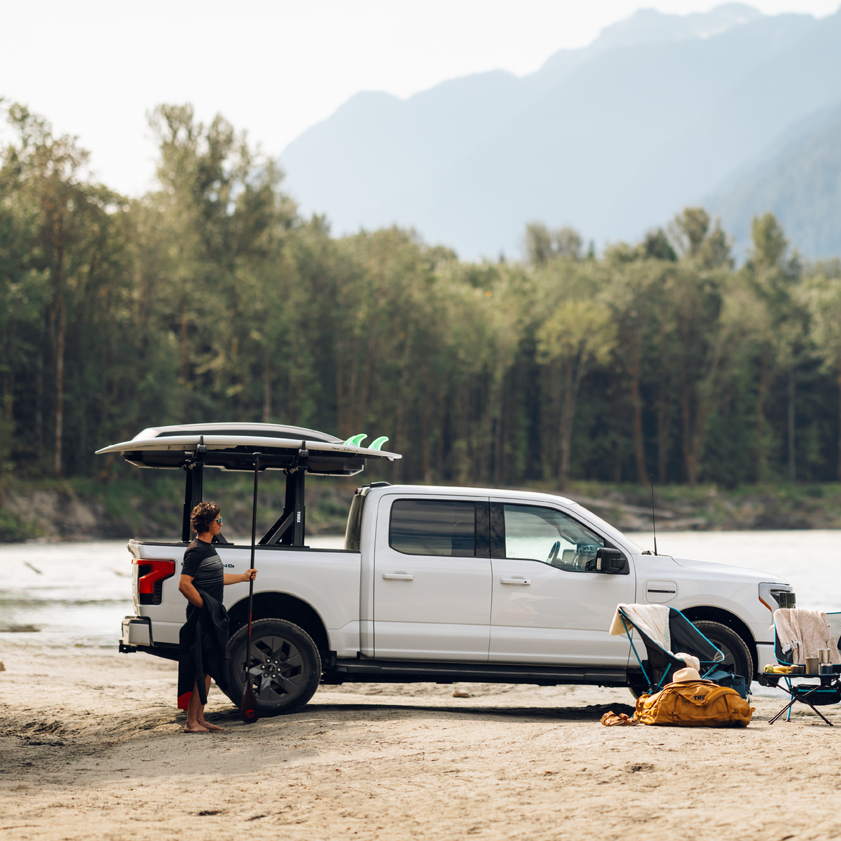 Thule Xscape tonneau upright - 500051 - THULE Xscape Stuetzen fuer Pickups mit Tonneau-Abdeckung