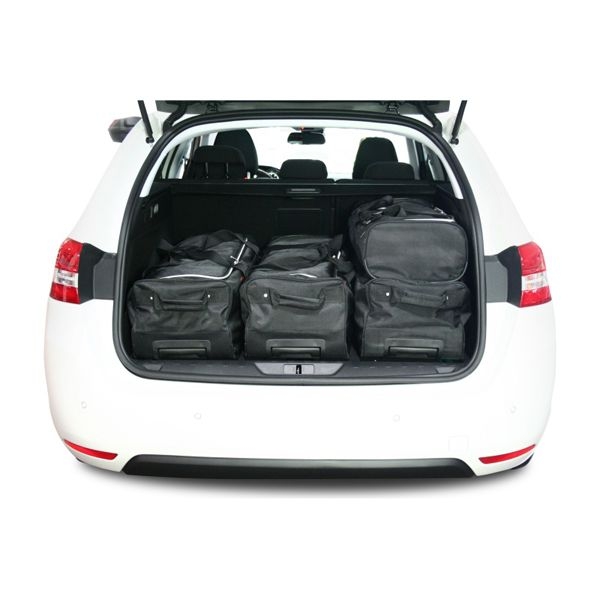 Car Bags P11001S PEUGEOT 308 SW Kombi Bj- 14-21 Reisetaschen Set- Auf Ihr Auto massgeschneidert- Das Original