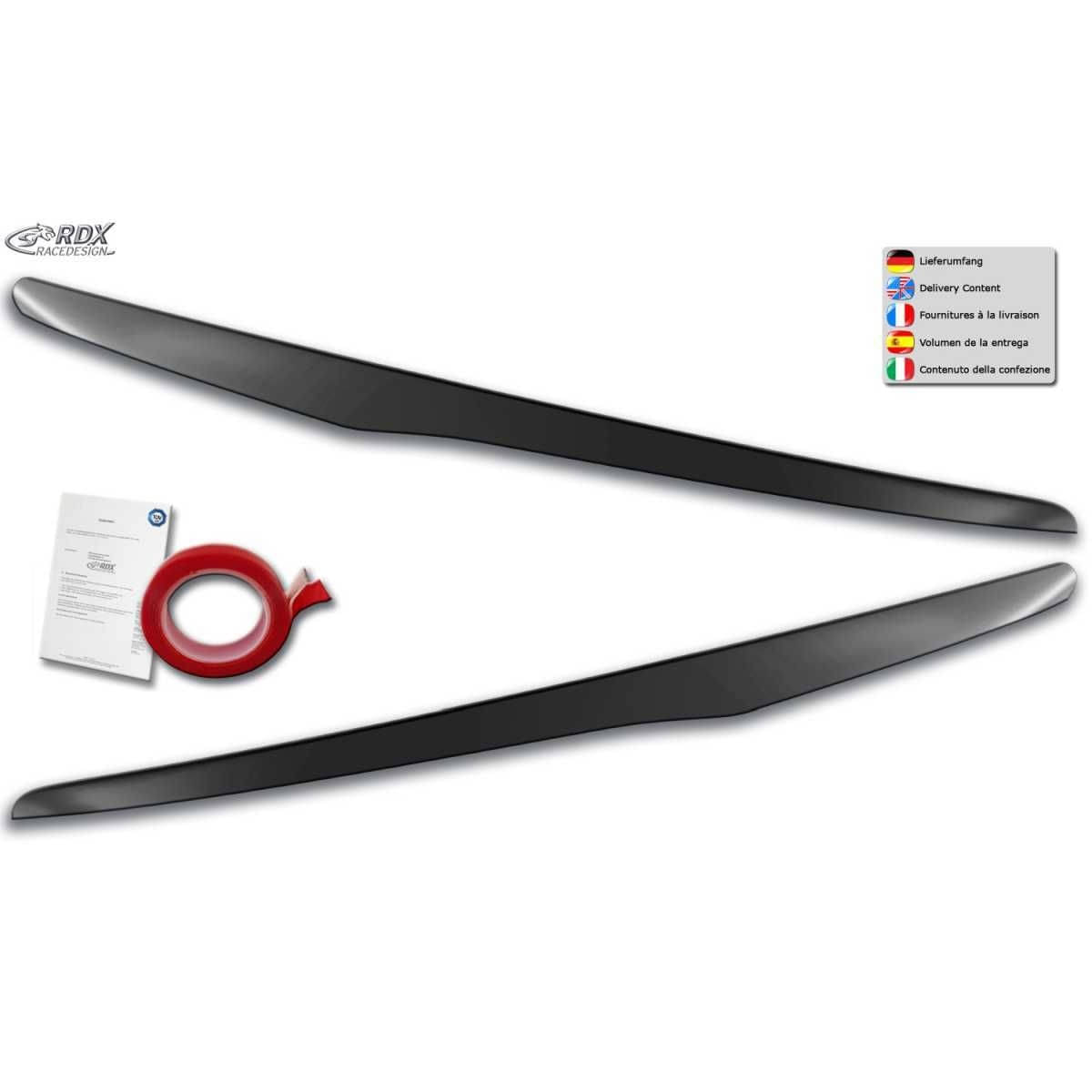 RDX Racedesign Scheinwerferblenden Boeser Blick fuer FORD B-Max JK8 Bj. 2012-2017 - RDSB168