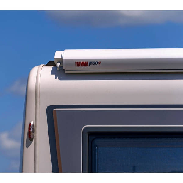 Markise FIAMMA F80 L 550 Royal grey Gehaeuse weiss 07840L03R