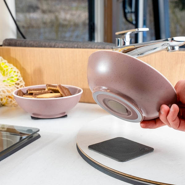 BRUNNER x SILWY DOLOMIT MAGNETIC ANTISLIP Geschirr-Set Rosé 11-tlg- - 0842050N.C15