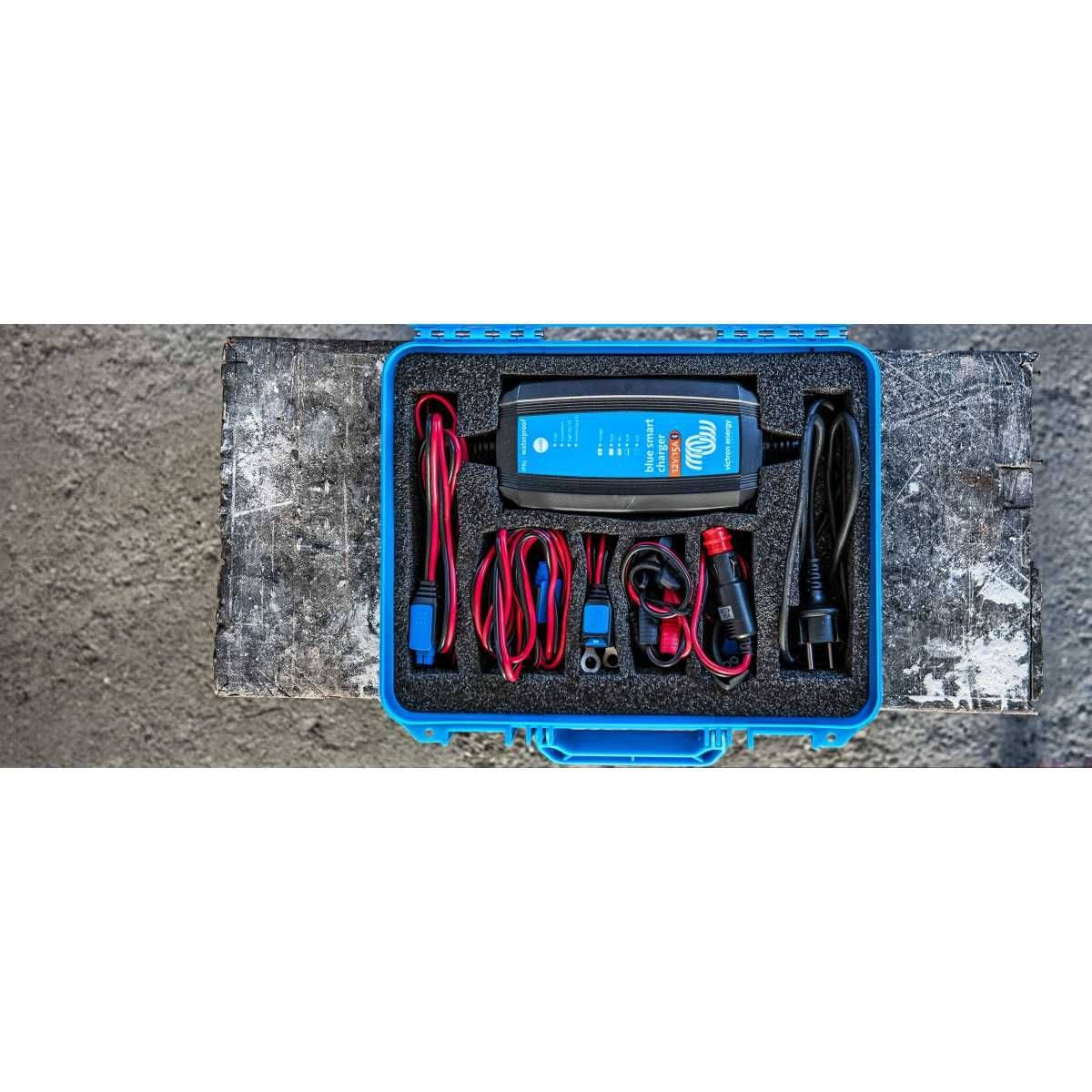 VICTRON Transportbox fuer Blue Smart IP65 Ladegeraete und Zubehoer 12-15- 24-8 - BPC940100100