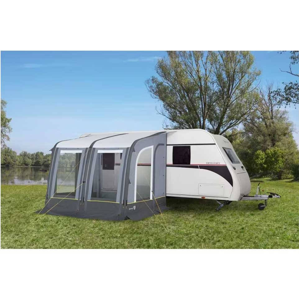 TRIGANO aufblasbares Teil-Vorzelt ARUBA- Gr. 320 x 240 cm- Anbauhoehe 235-250 cm M-7627-1