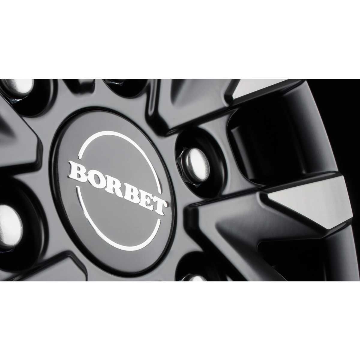 BORBET Alufelge CW6 mistral anthracite polished glossy 16 Zoll fuer MB Sprinter - VW Crafter - CW6 65662130684-1MAGP-T