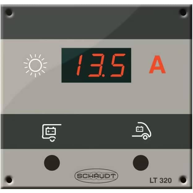 LIPPERT SCHAUDT Solarbedieningspaneel LT 320 SCHAUDT Solar Kontrolltafel LT 320 9990298