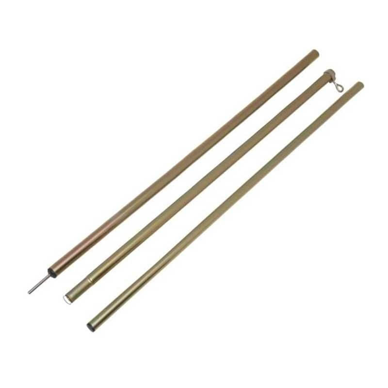 REIMO TENT Aufstellstab 3-teilig Stahl 22 mm 165 - 250 cm - 90307