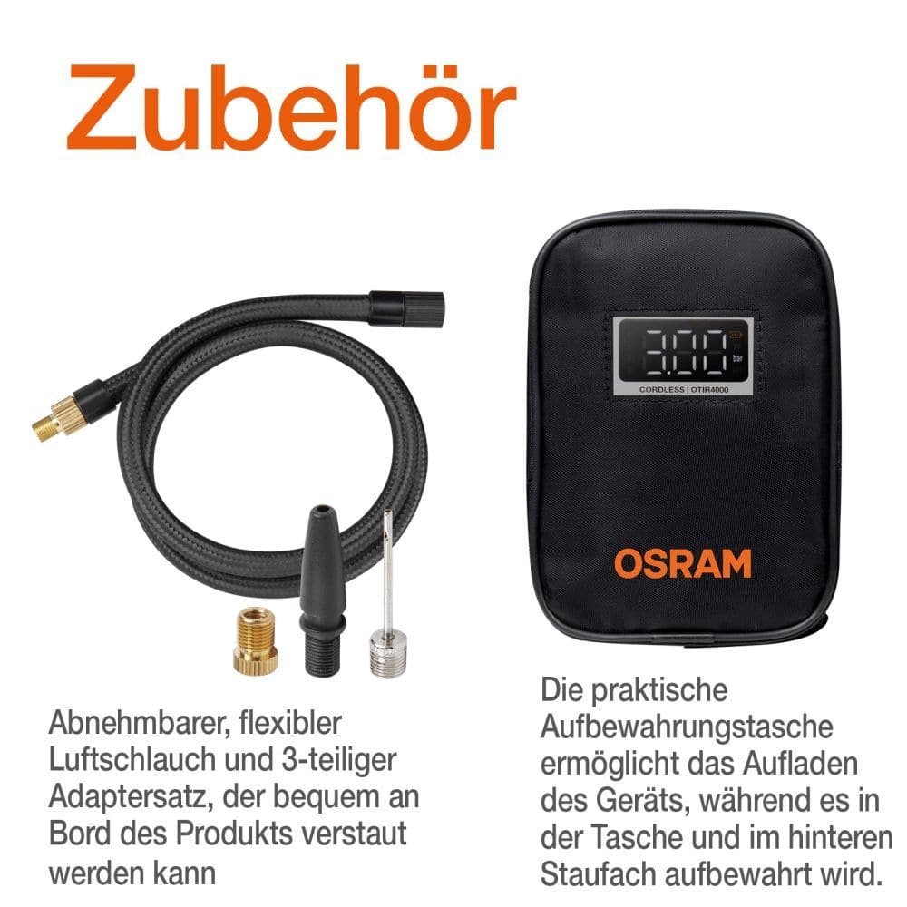 OSRAM TYREinflate 4000 Reifenpumpe OSRAM TYREinflate 4000 Reifenpumpe - OTIR4000