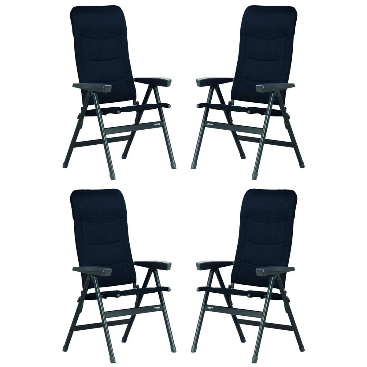Set WESTFIELD Advancer Stuhl night blue 4 Stuehle - Performance Series - 201-884 NB