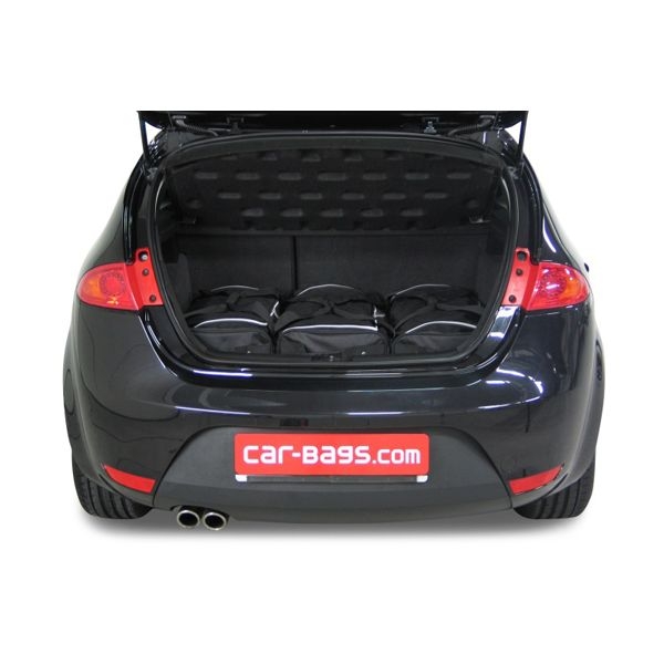 Car Bags S30201S Seat Leon 3-5T- Bj 05-09 09-12 Reisetaschen Set- Auf Ihr Auto massgeschneidert- Das Original