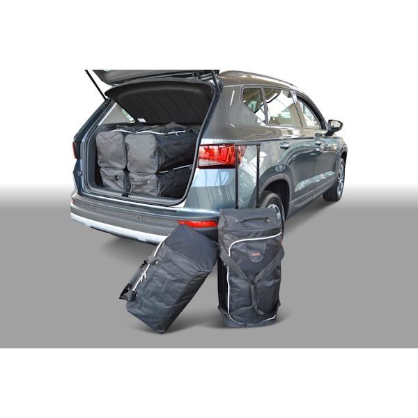 Car Bags S30801S Seat Ateca 2016- hoher Ladeboden - Reisetaschen Set- Auf Ihr Auto massgeschneidert- Das Original