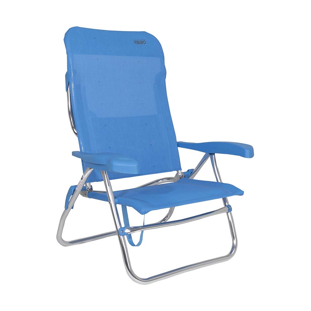 CRESPO Strandstuhl AL-223 blau 1149350