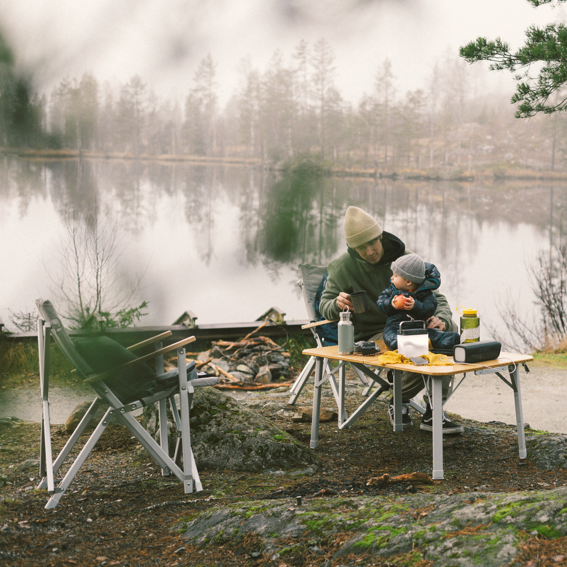 DOMETIC Campingtisch Go Compact Camp Table Bambus - 9600050819