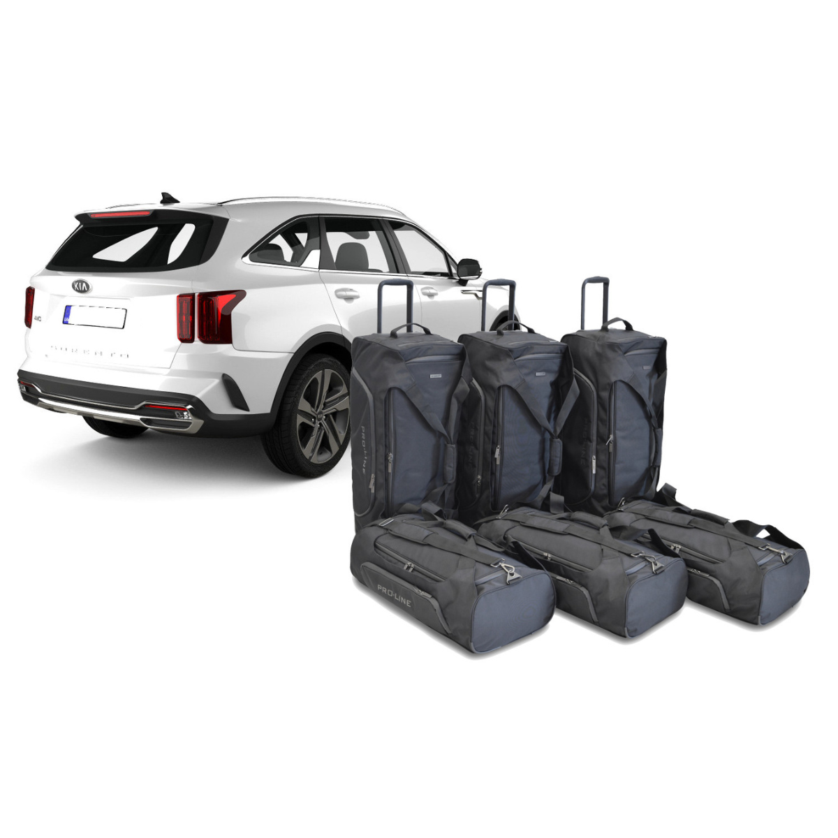 Car Bags Pro-Line K13101SP Kia Sorento Bj- 20- Reisetaschen Set- Auf Ihr Auto massgeschneidert- Das Original