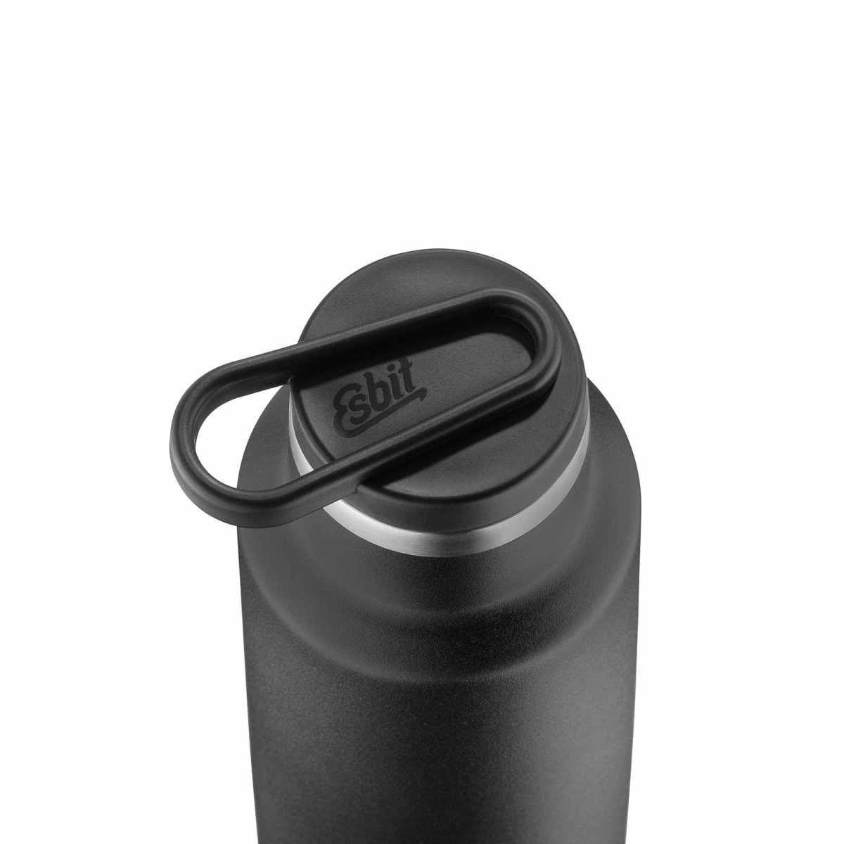 ESBIT Edelstahl Isolierflasche PICTOR 550 ml Schwarz -Standard Mouth- - IB550PC-BK