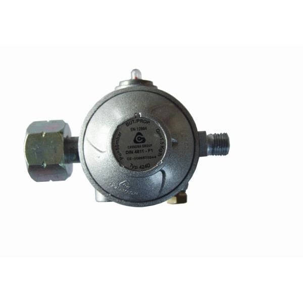 Gasdruckregler 50 mbar 2 stufig Gewerberegler mit Ueberdruck Sicherheitseinrichtung