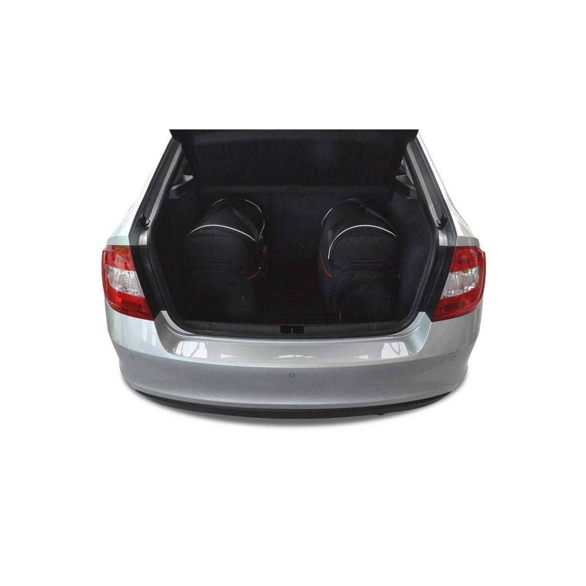 KJUST Kofferraum Taschen Set fuer SKODA RAPID LIFTBACK Bj. 2012-2019 5er-Set - 7037005