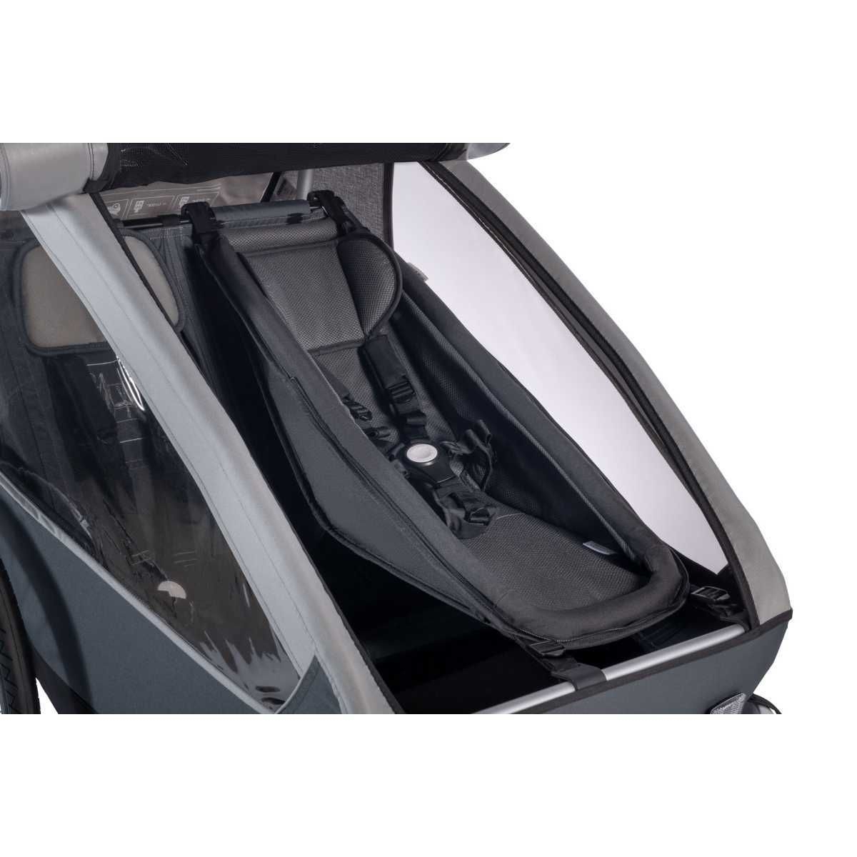 CROOZER Climatex Baby-Sitz fuer Croozer Kid Galaxy Black - 122000520