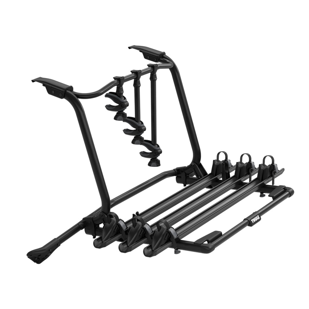 THULE 911 WanderWay fuer VW T6 Fahrradtraeger Black Heck Heckklappe fuer 3 Fahrraeder