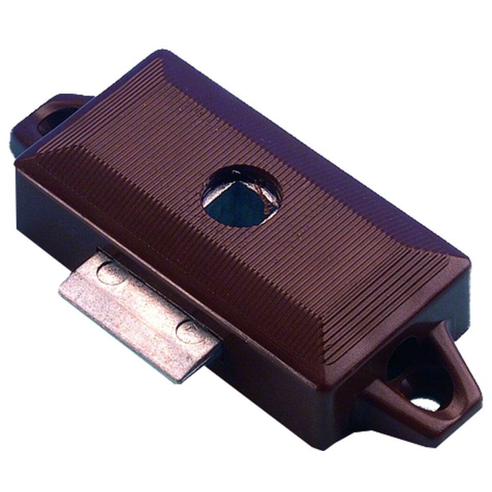 Drehstangenschloss Dornmass 15 mm braun