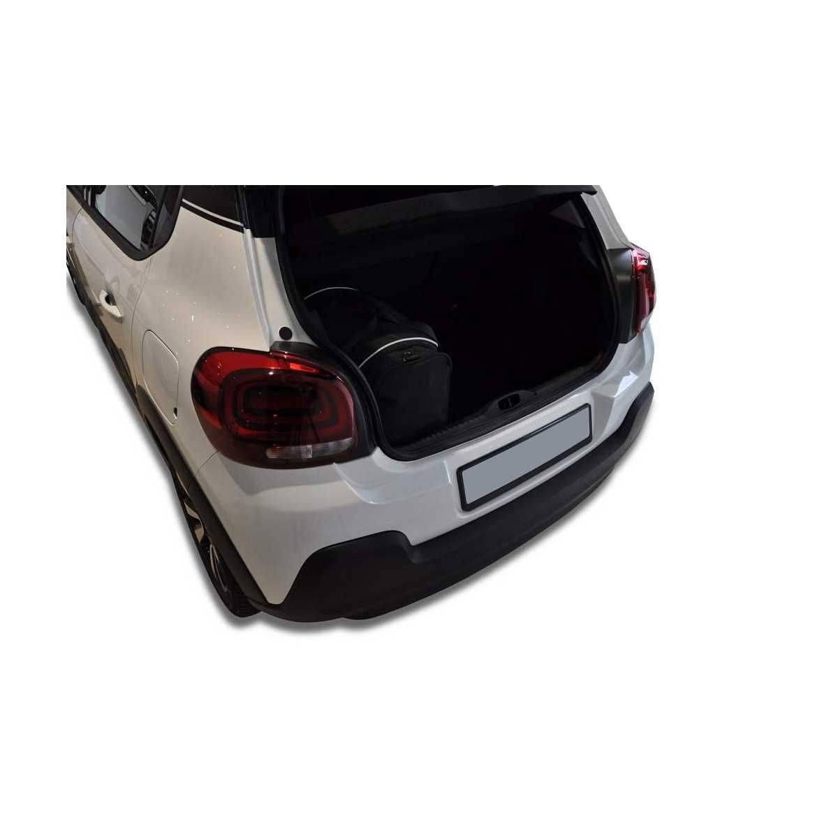 KJUST Kofferraum Taschen Set fuer CITROEN C3 Schraegheck ab Bj. 2016 3er-Set - 7010024