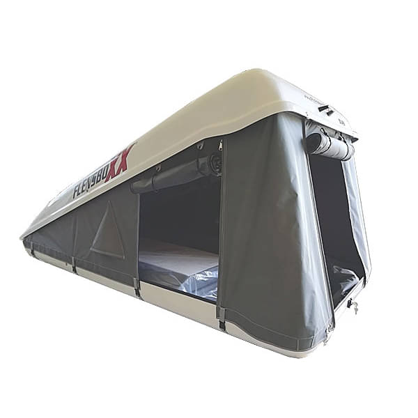 FLENSBOXX Dachzelt Biwak weiss inkl. Seiteneingang
