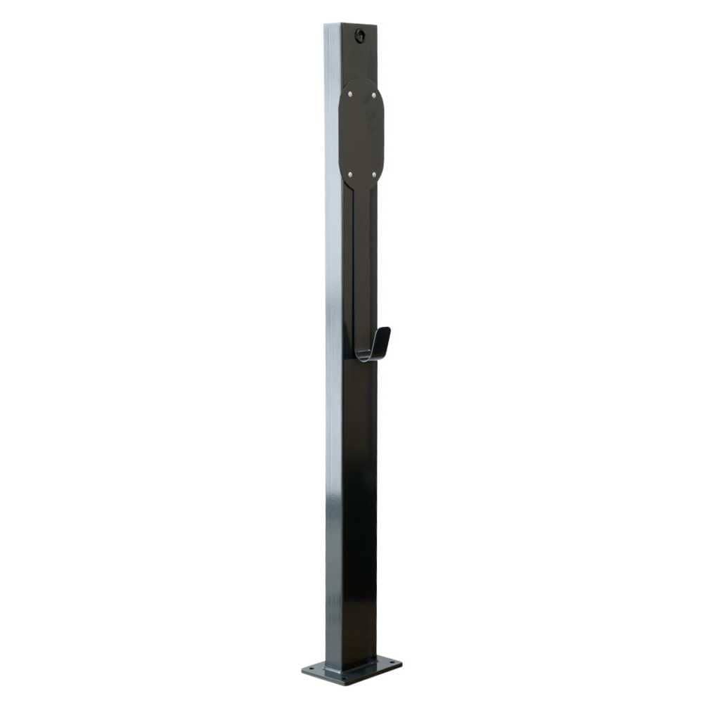 go-e Standfuss MB anthrazit mit Kabelhalterung fuer go-e Charger Gemini - CH-20-20-02
