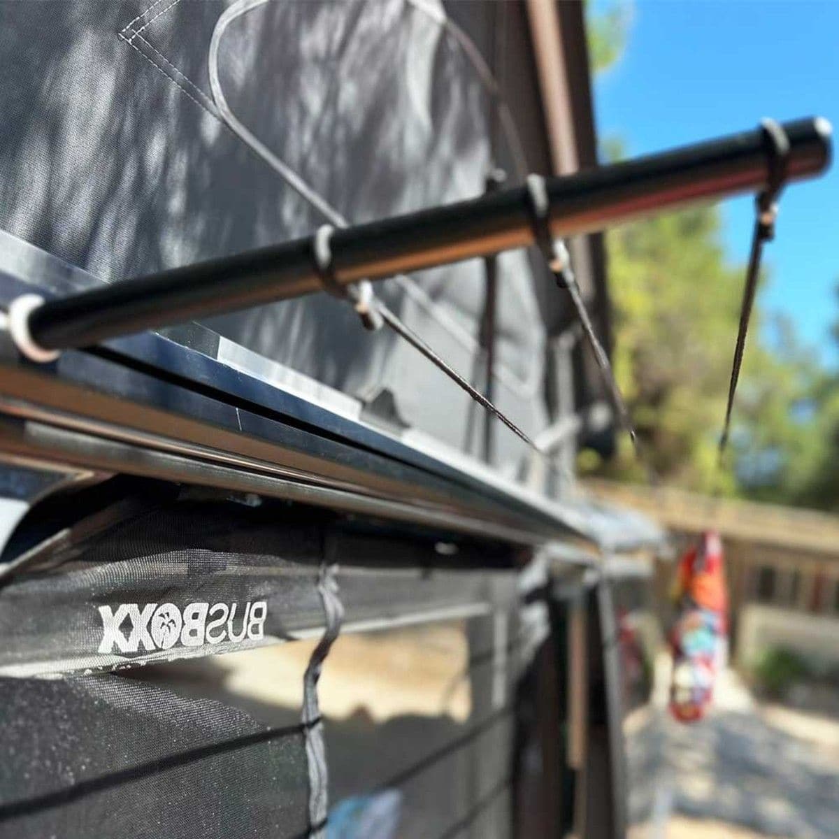 BUSBOXX waslijn voor originele kederrail VW T5/T6/T6.1 Waescheleine BUS-BOXX fuer Original-Kederschiene VW T5-T6-T6.1 1515