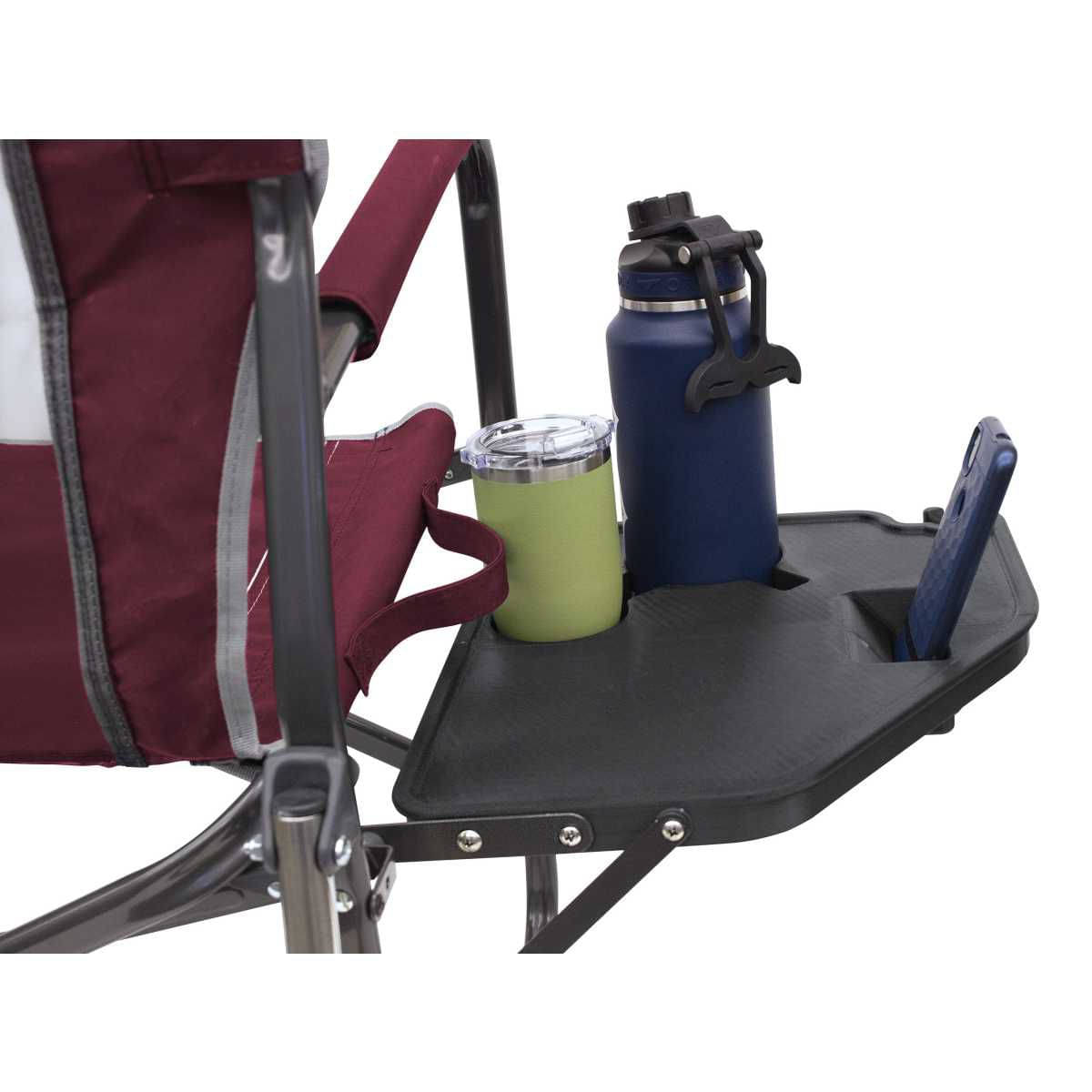 GCI faltbarer Schaukelstuhl Freestyle Rocker XL mit Seitentisch Cinnamon - 47172